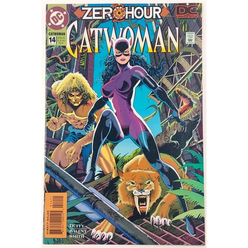 Catwoman 14 Zero Hour Duffy Balent Smith