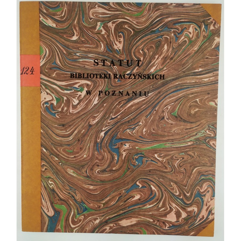 statut biblioteki raczyńskich w poznaniu