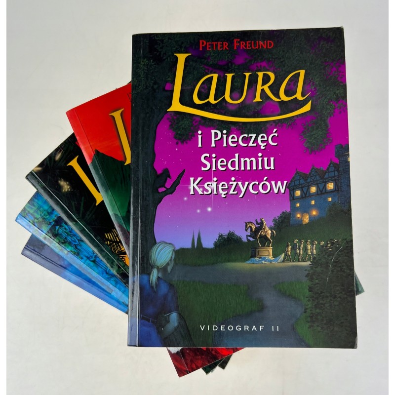 Zestaw 5 książek Laura i... Peter Freund
