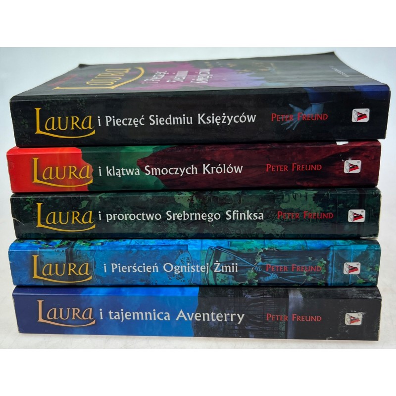 Zestaw 5 książek Laura i... Peter Freund