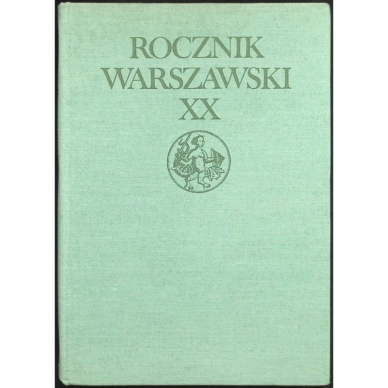 Rocznik warszawski XX