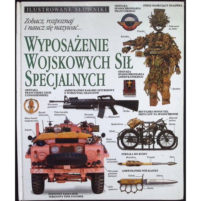 Ilustrowane słowniki Wyposażenie wojskowych sił specjalnych