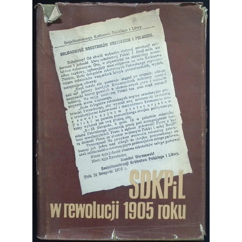 SDKPiL w rewolucji 1905 roku