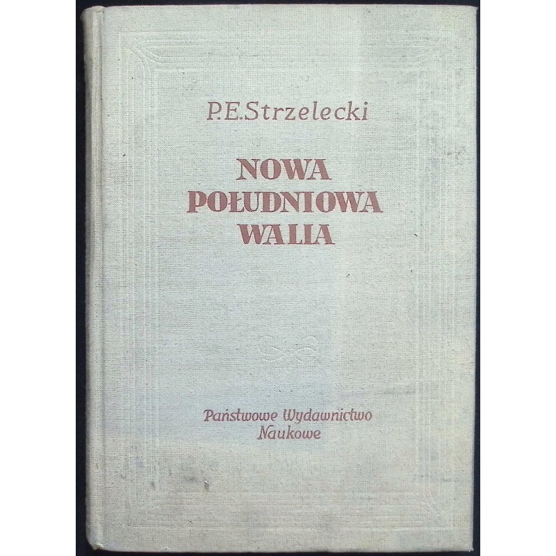 Nowa południowa walia P. E. Strzelecki