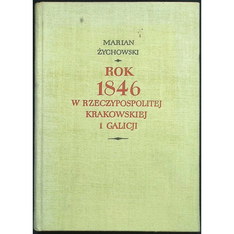 Rok 1846 w Rzeczypospolitej Krakowskiej i Galicji