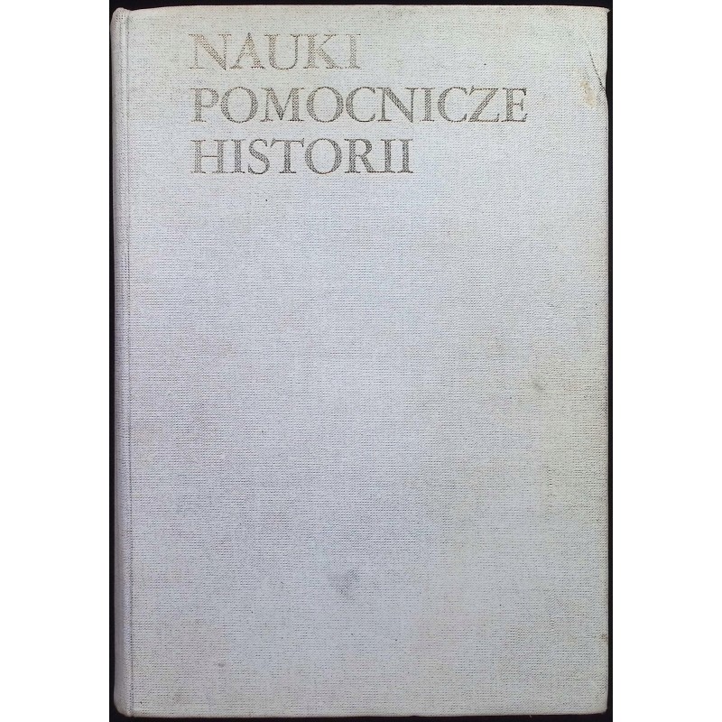 Nauki pomocnicze historii Józef Szymański