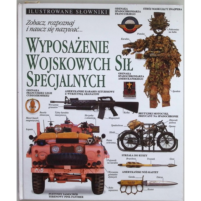 Ilustrowane słowniki Wyposażenie wojskowych sił specjalnych