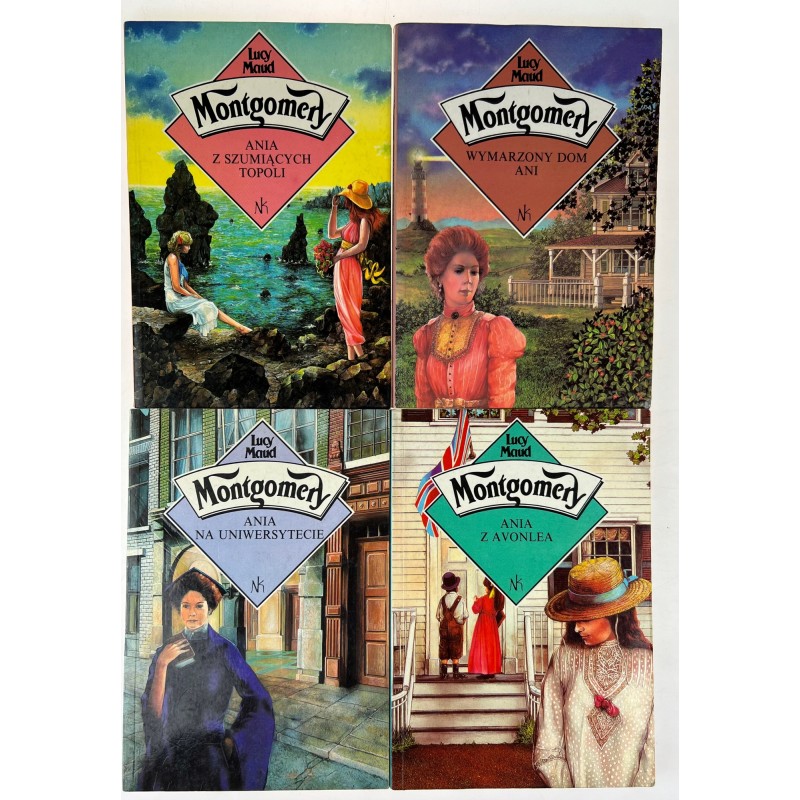 L. Maund Montgomery komplet 4 książek