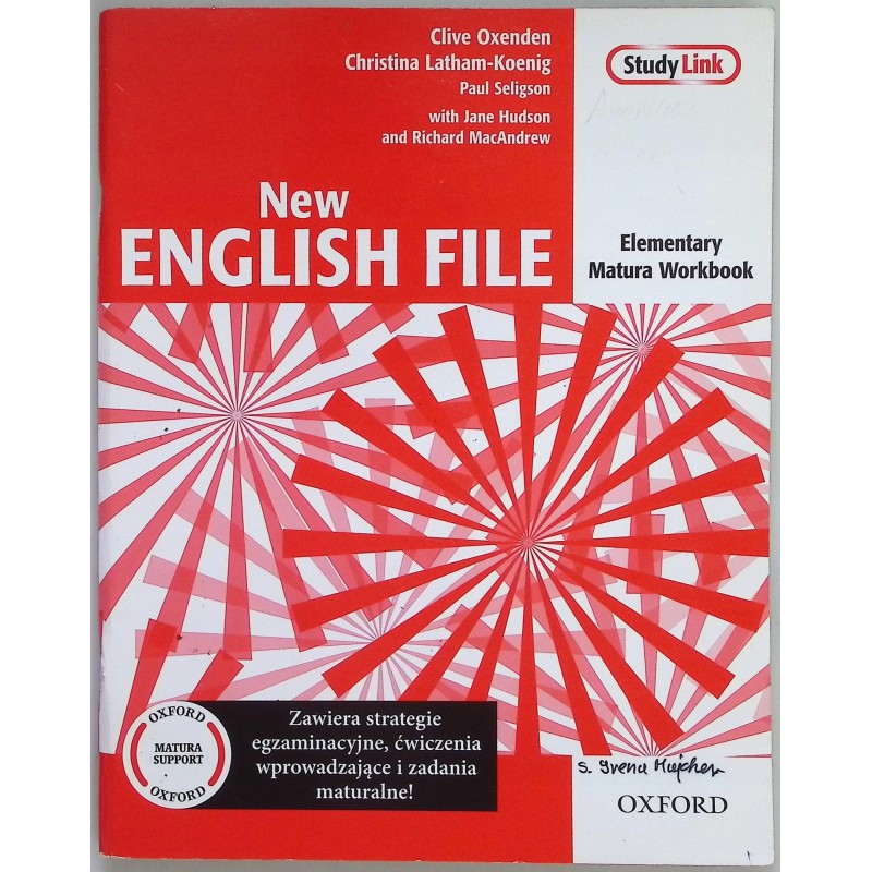 New English File Elementary Workbook