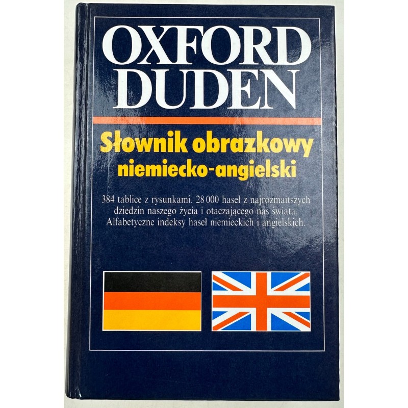 Oxford Duden Słownik obrazkowy niemiecko angielski Praca zbiorowa