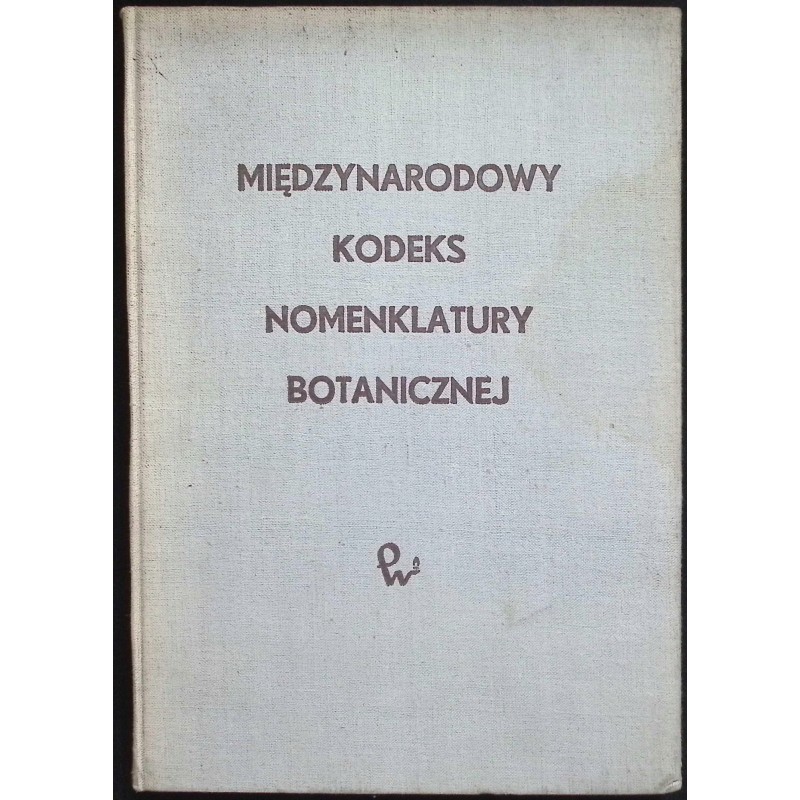 Międzynarodowy kodeks nomenklatury botanicznej