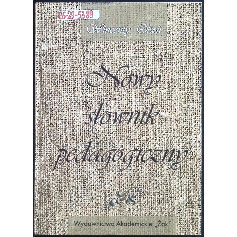 Nowy słownik pedagogiczny