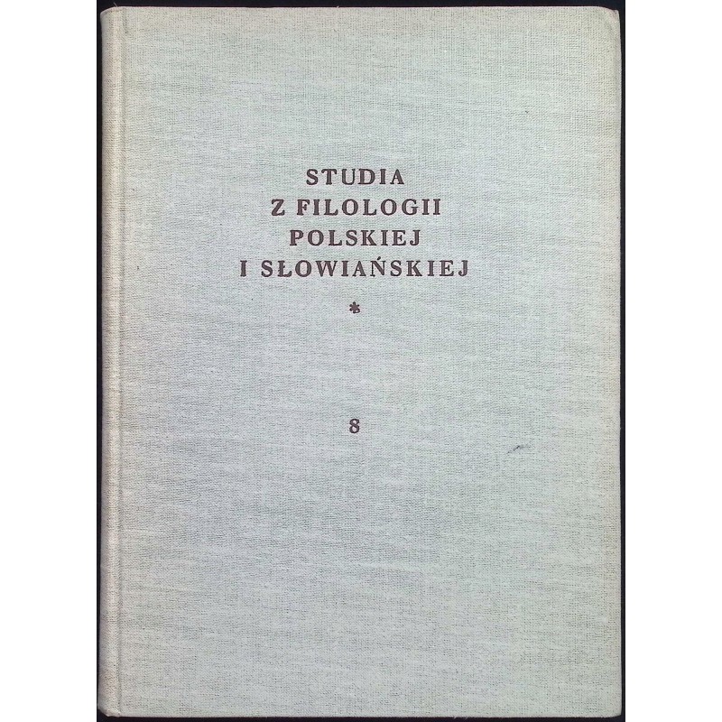 Studia z filologii polskiej i słowiańskiej