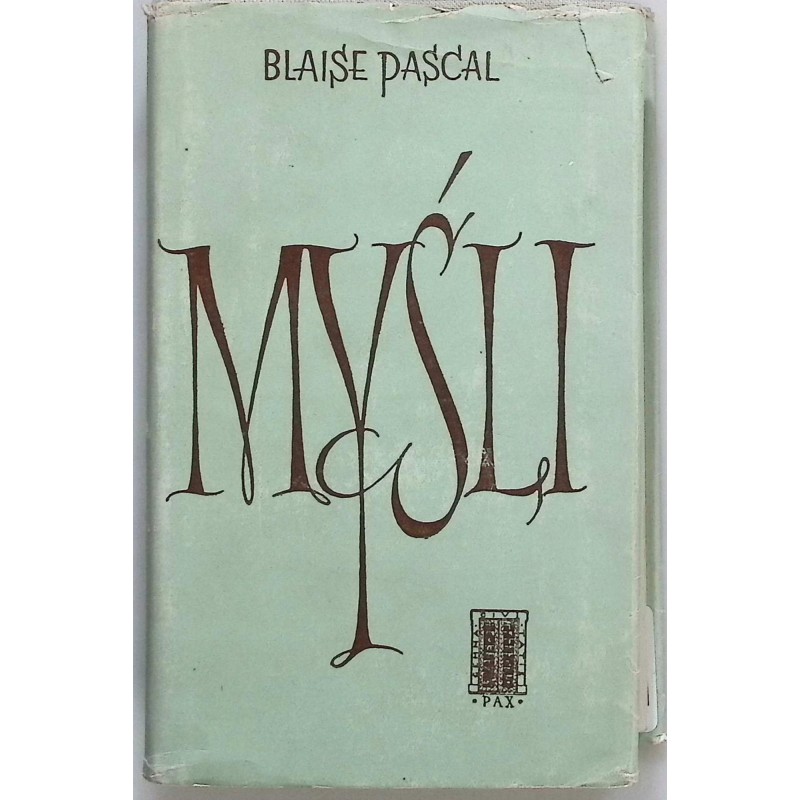 Myśli - B.Pascal