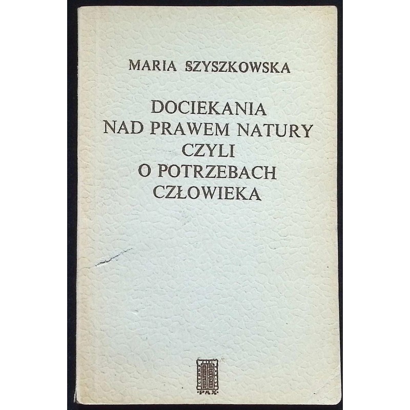 Dociekania nad prawem natury