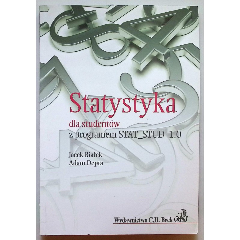 Statystyka dla studentow z programem STAT_STUD 1.0