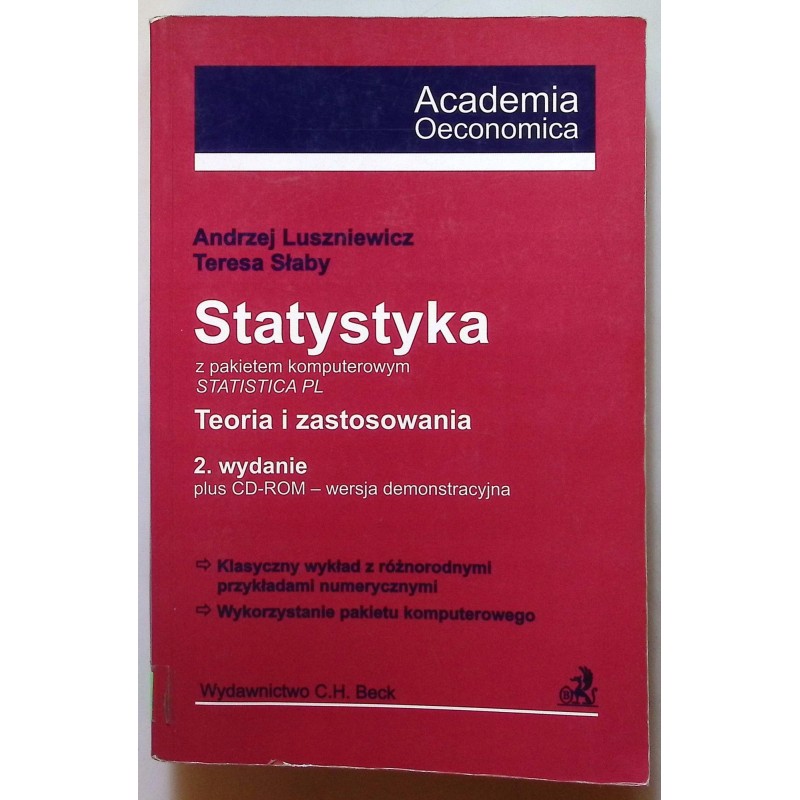Statystyka Teoria i zastosowania Luszniewicz Beck