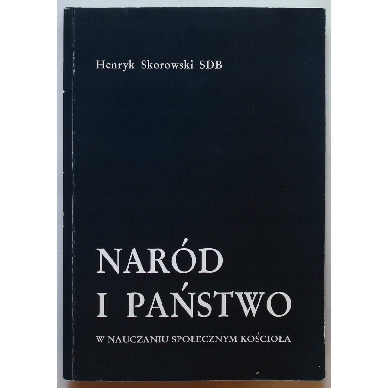 Naród I Państwo w nauczaniu społecznym