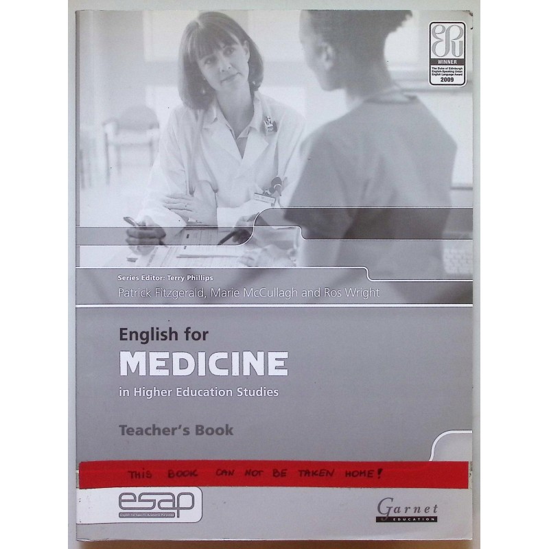 English for medicine in higher education garnet Teacher's book