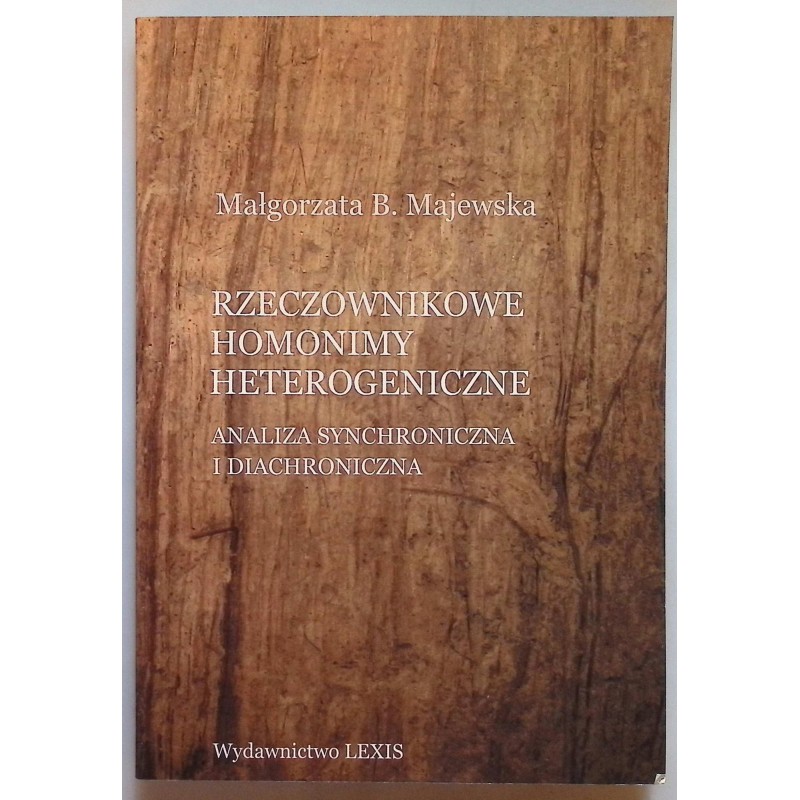 rzeczownikowe homonimy heterogeniczne