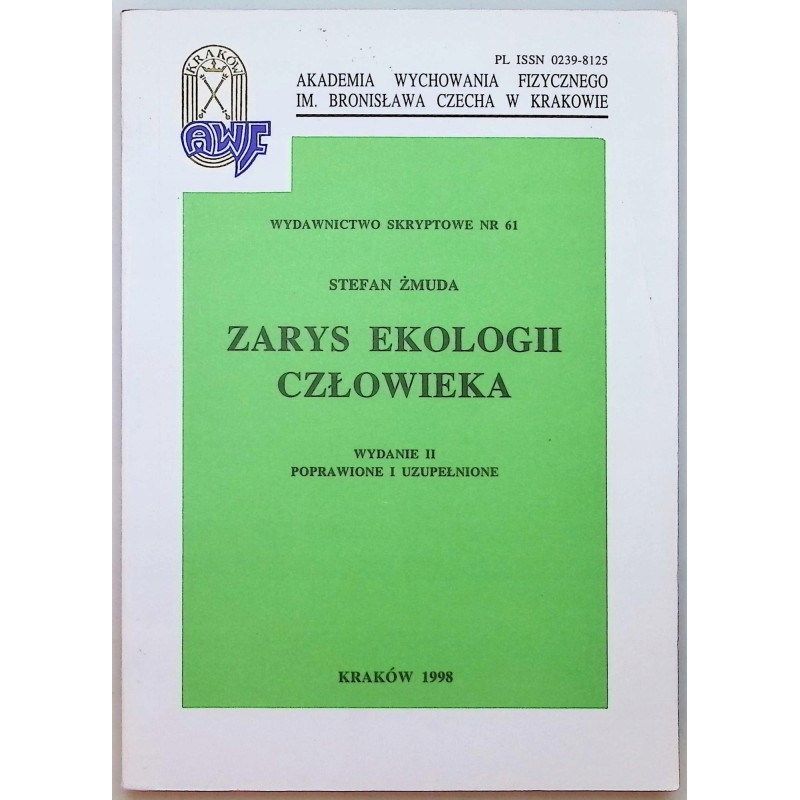 Zarys ekologii człowieka Żmuda