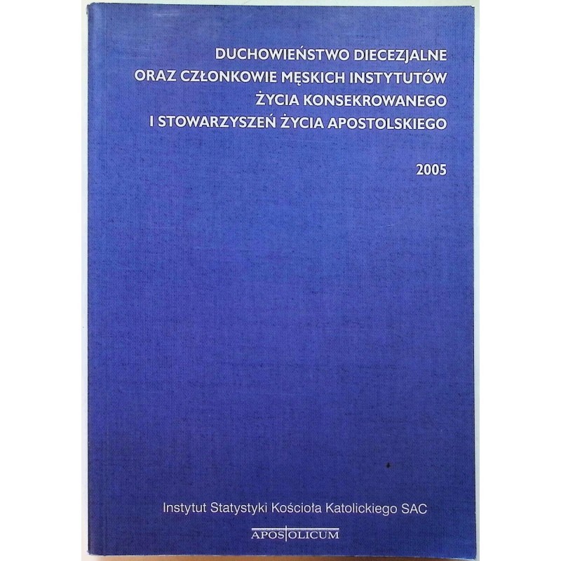 Duchowieństwo diecezjalne oraz członkowie męskich instytutów życia konsekro