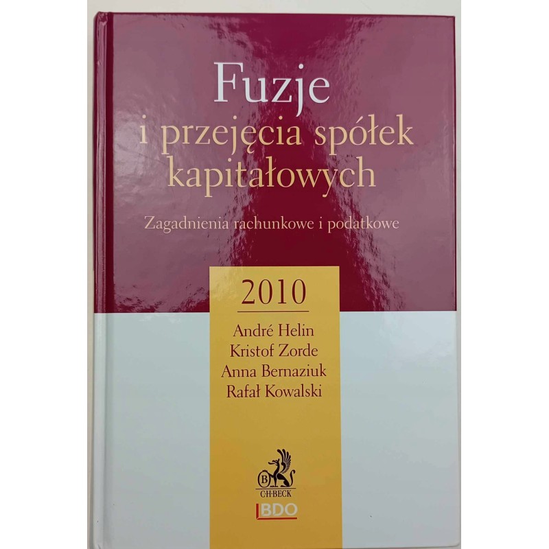 FUZJE I PRZEJĘCIA SPÓŁEK BERNAZIUK