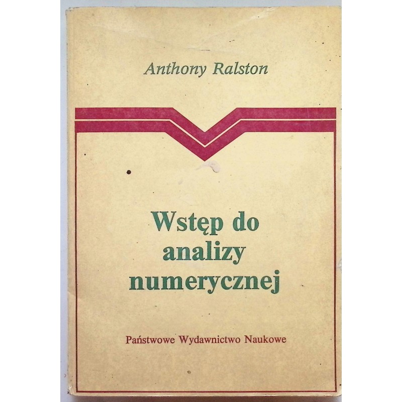 Wstęp do analizy numerycznej