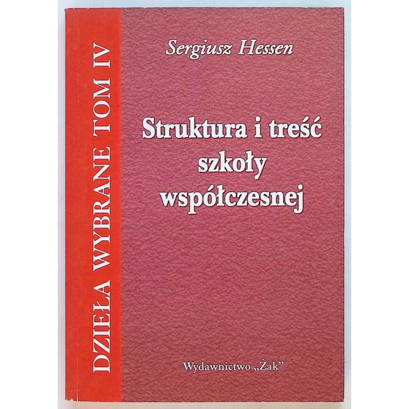 Struktura i treść szkoły współczesnej Hessen