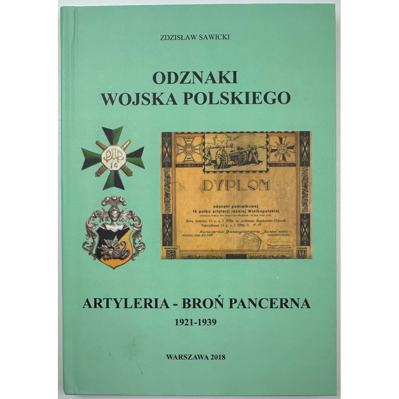Odznaki wojska Polskiego Artyleria Broń pancerna
