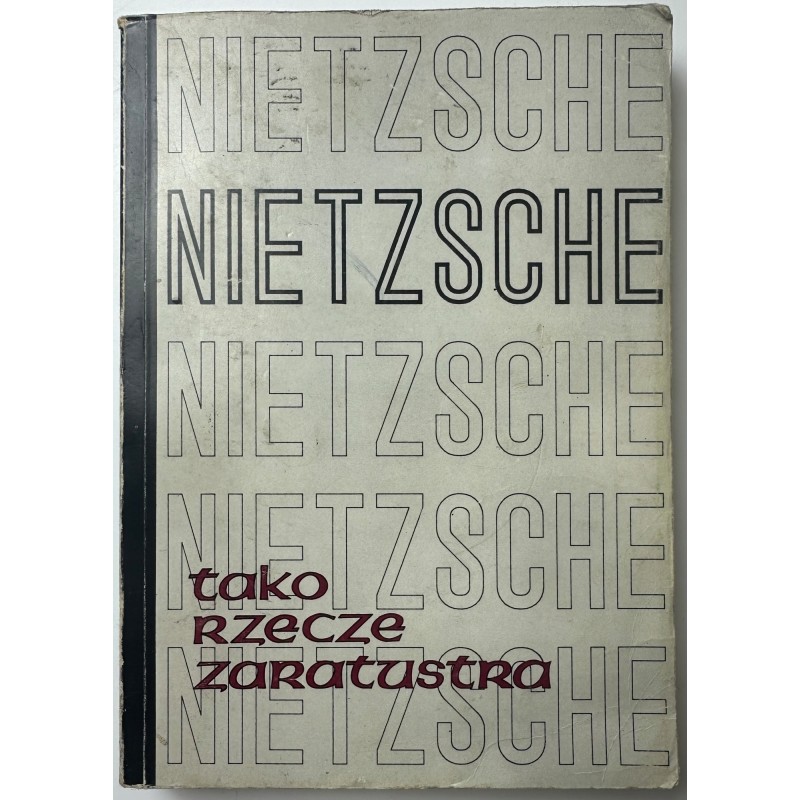 Tako rzecze zaratustra Nietzsche