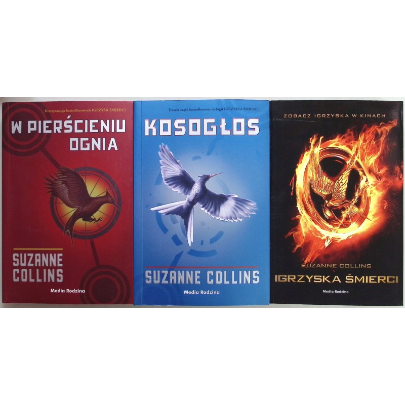 Igrzyska śmierci tom 1-3 -Suzanne Collins