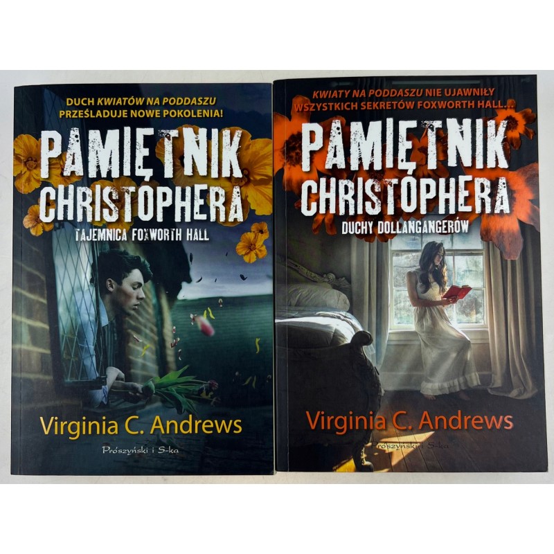 Zestaw 2 książek Pamiętniki Christophera