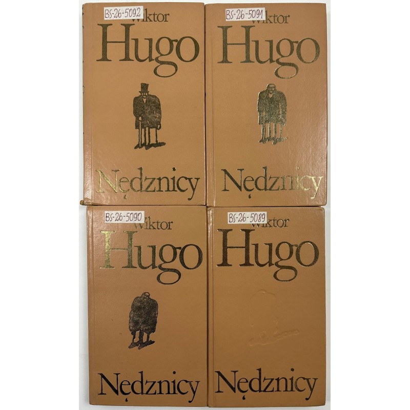 Nędznicy tom 1-4 Wiktor Hugo