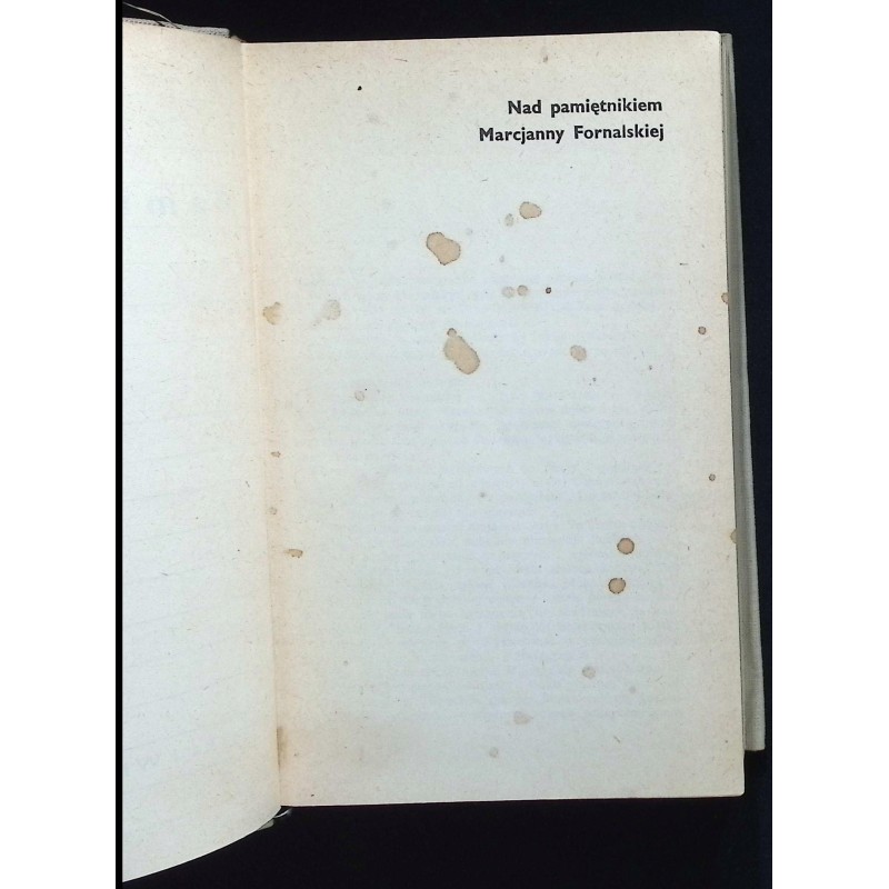 Nad pamiętnikiem Marcjanny Fornalskiej