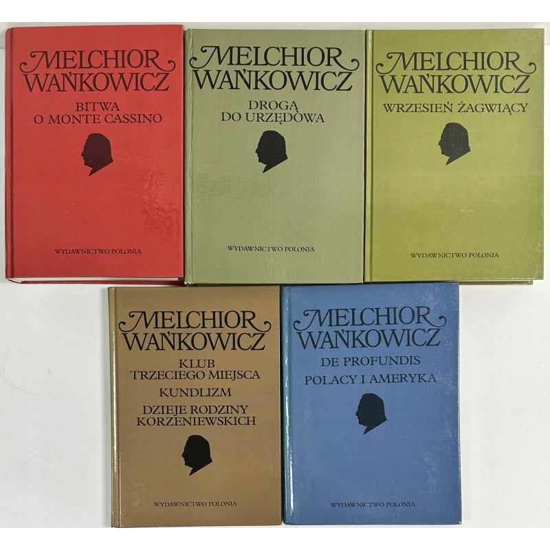 Dzieła Emigracyjne Tom 1 - 5 Melchior Wańkowicz