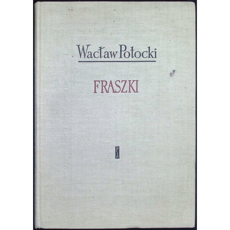 Fraszki Wacław Potocki