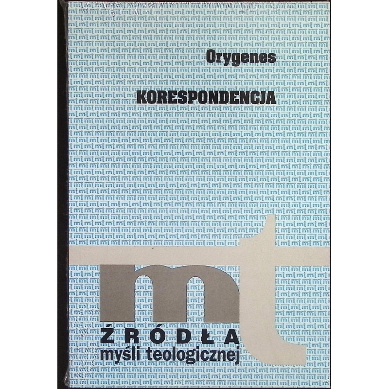Korespondencja Orygenes [Źródła myśli teologicznej]