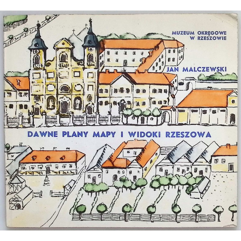 Dawne plany mapy i widoki Rzeszowa