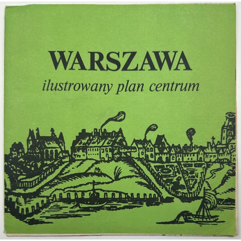 Warszawa ilustrowany plan miasta