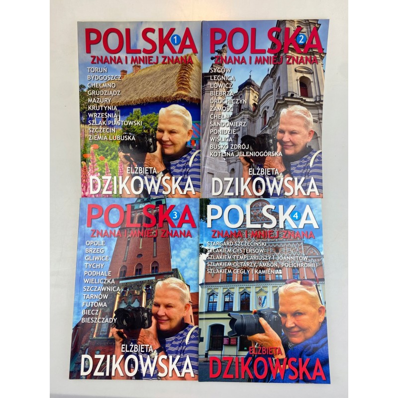 Polska Znana I Mniej Znana Tom 1-4