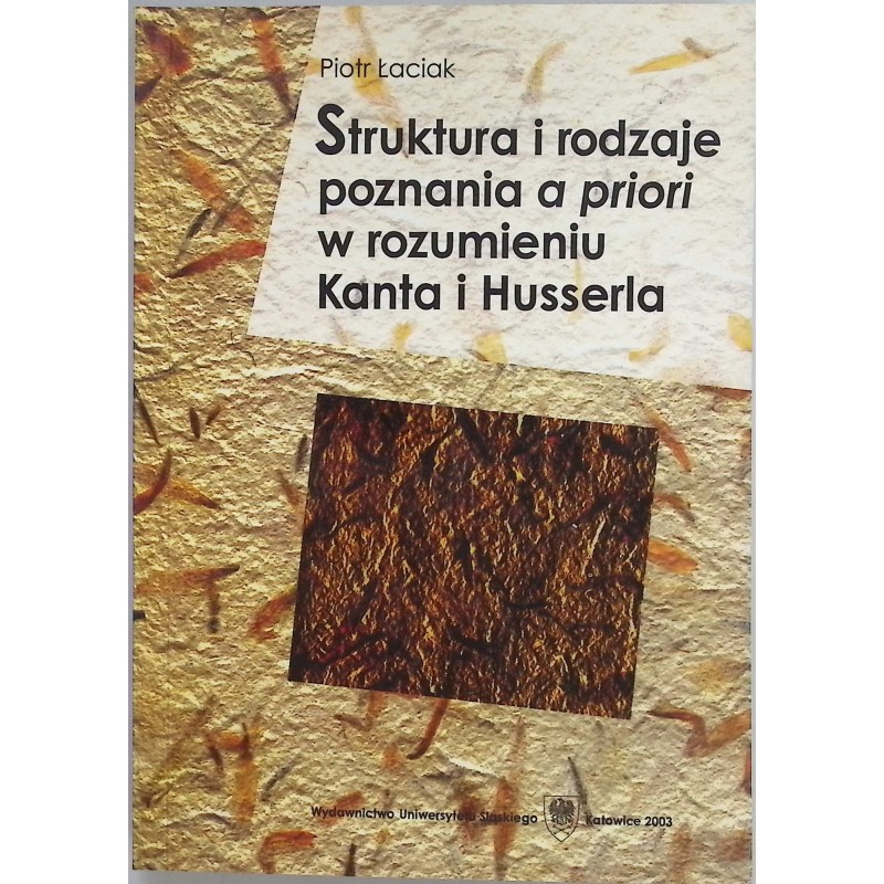 Struktura i rodzaje poznania a priori