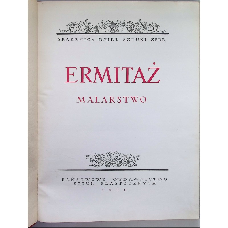 Ermitaż Malarstwo Praca zbiorowa