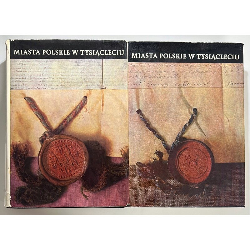 Miasta polskie w tysiącleciu Tom 1 i 2 Mateusz Siuchniński