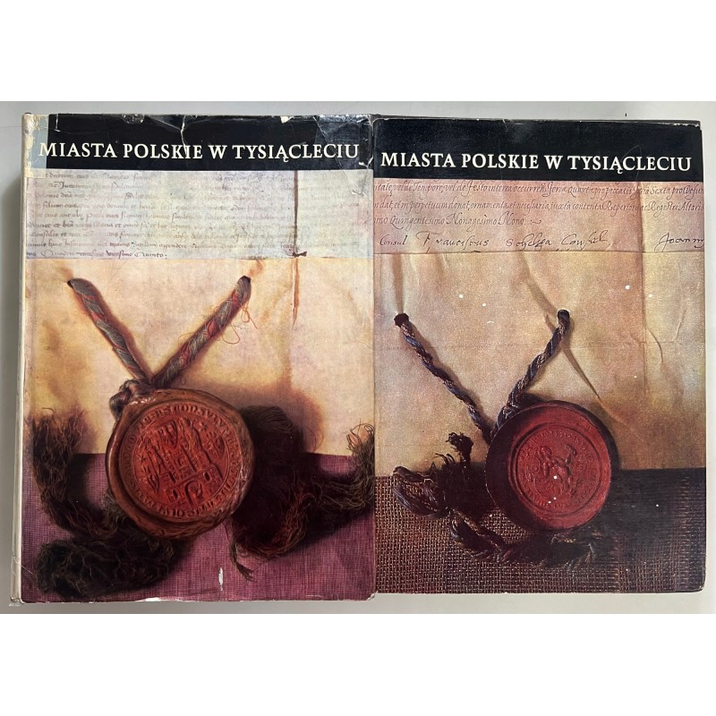 Miasta polskie w tysiącleciu tom 1-2