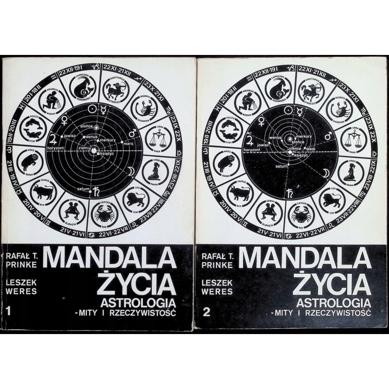 Mandala życia astrologia mity i rzeczywistość Tom 1-2