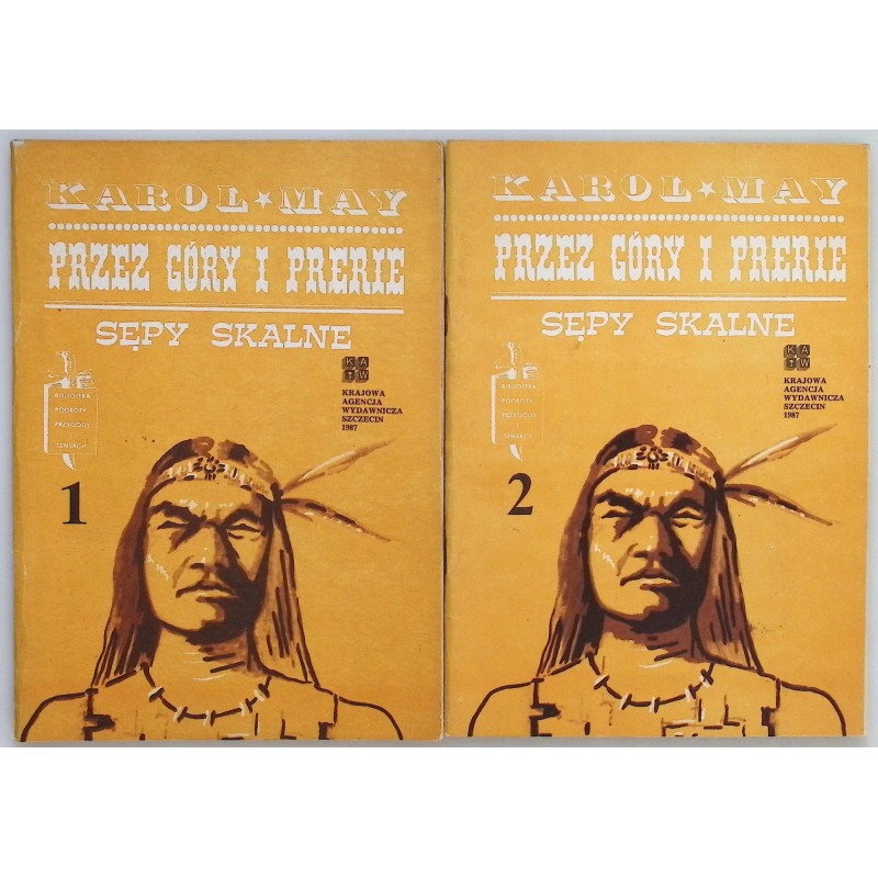 Przez góry i prerie. Sępy Skalne 1-2 Karol May