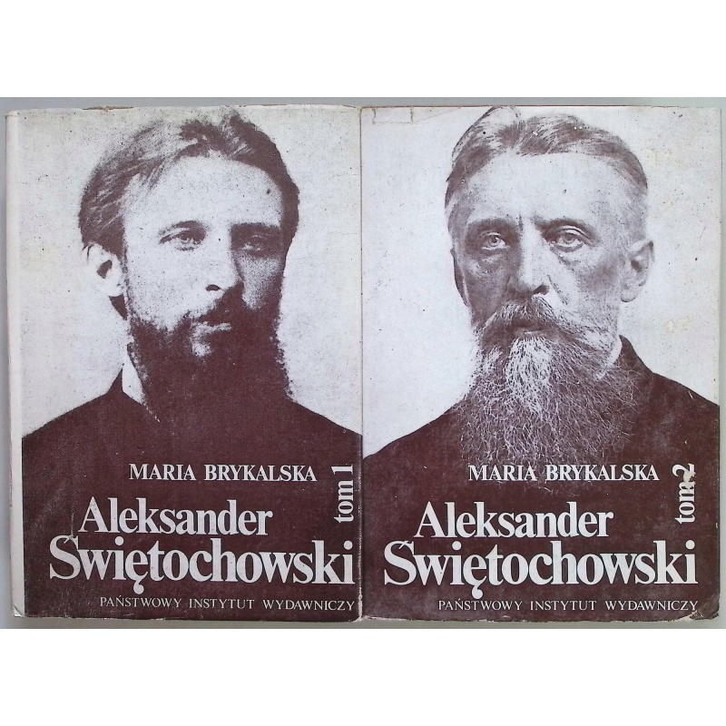 Aleksander Świętochowski 2 tomy Maria Brykalska