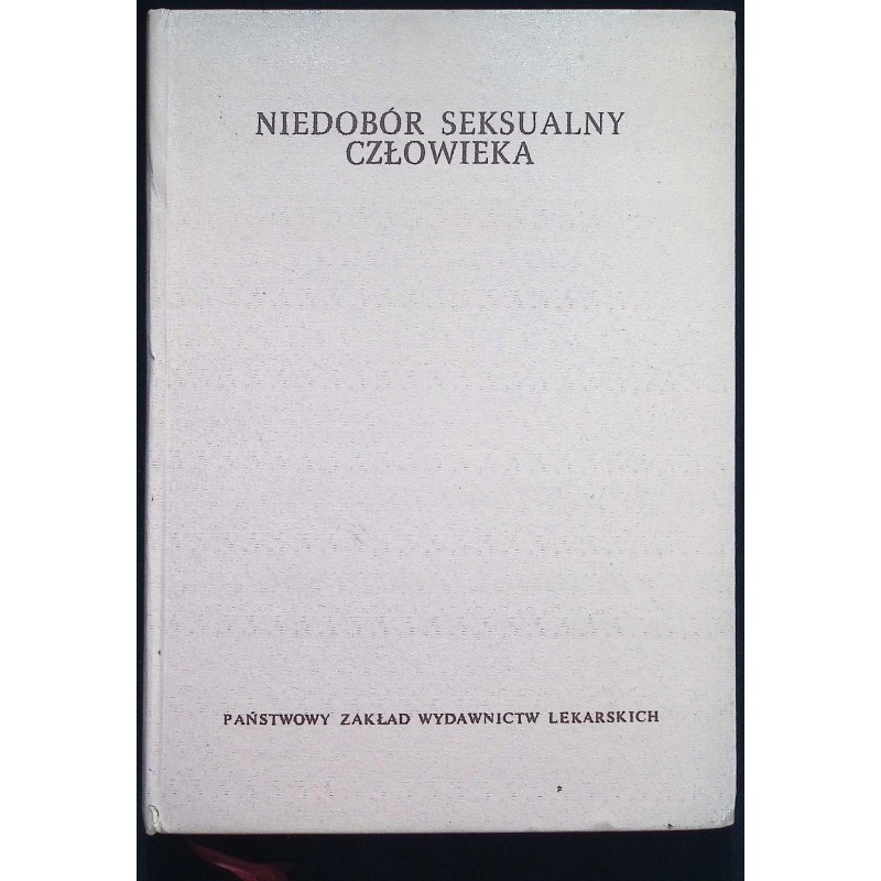 Niedobór seksualny człowieka W.H.Masters