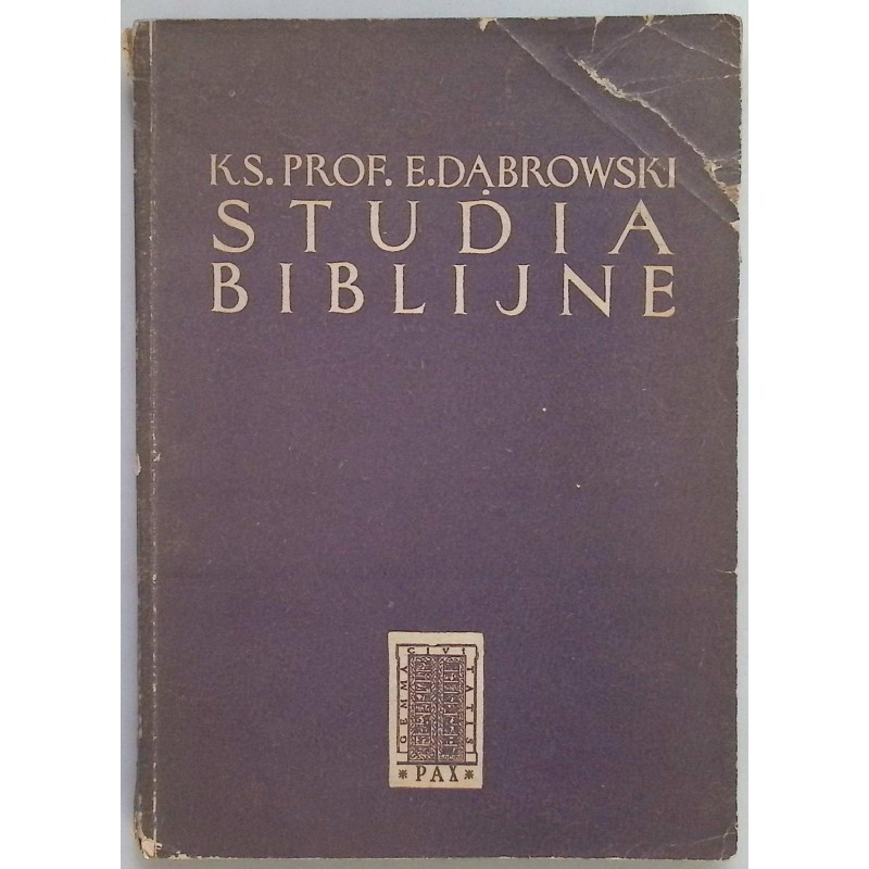 Studia biblijne E.Dąbrowski